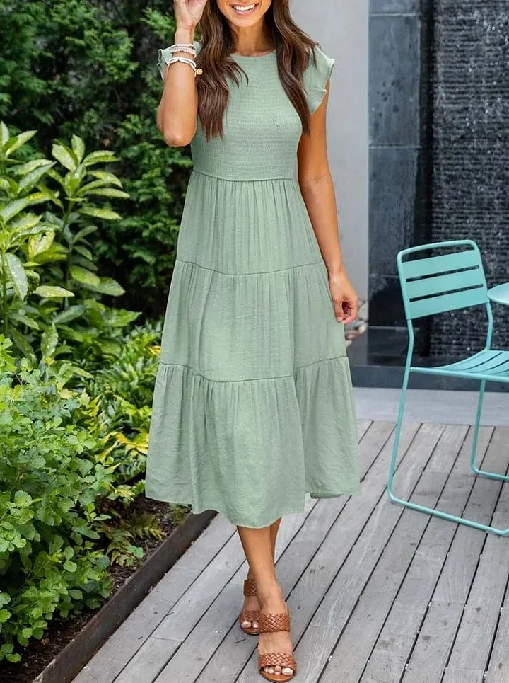 LB | Letnia sukienka maxi