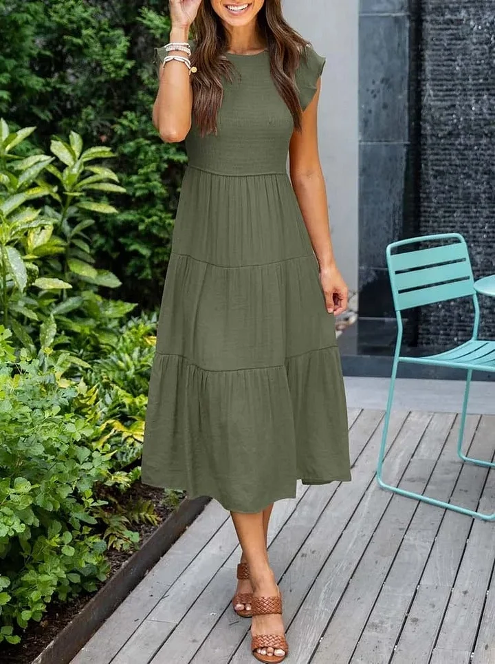 LB | Letnia sukienka maxi