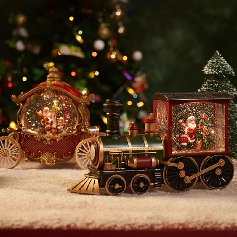 TwinkleTrack | Vlak s vánočním osvětlením