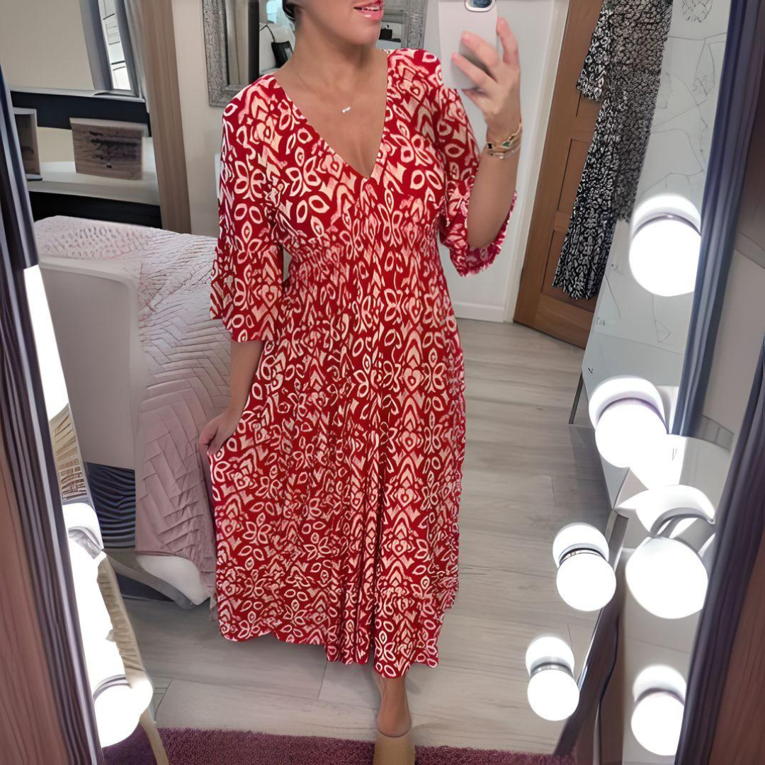 LB | Boho Chic Maxi Dress