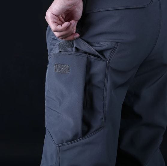 AS | Ciepłe wodoodporne spodnie softshell