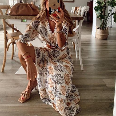 LB | elegancka sukienka maxi dla kobiet