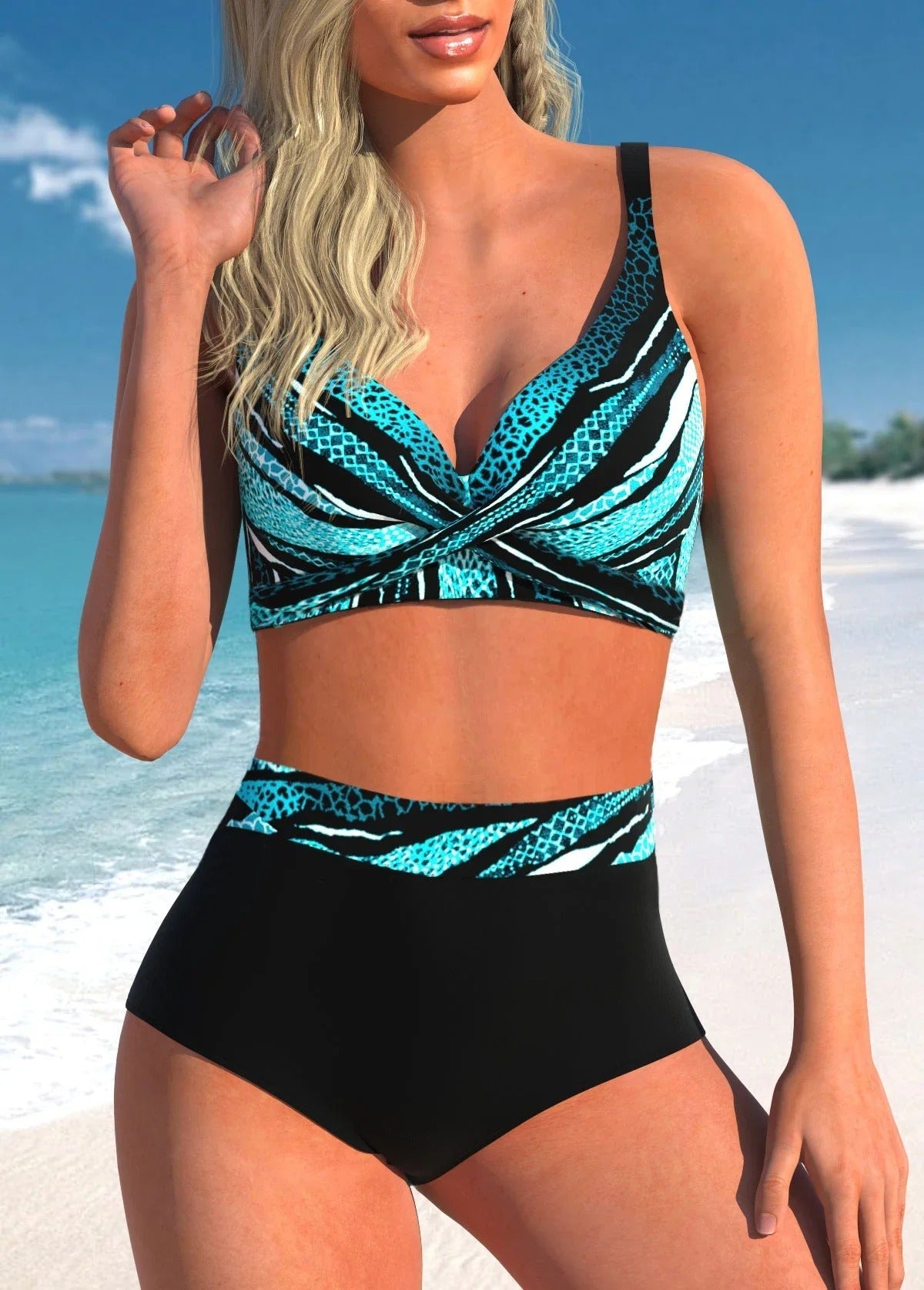 AS | Bikini w kropki i paski