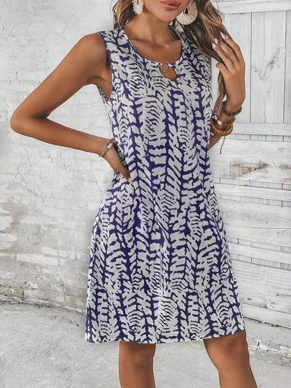 AS | Boho Vintage mini sukienka bez rękawów
