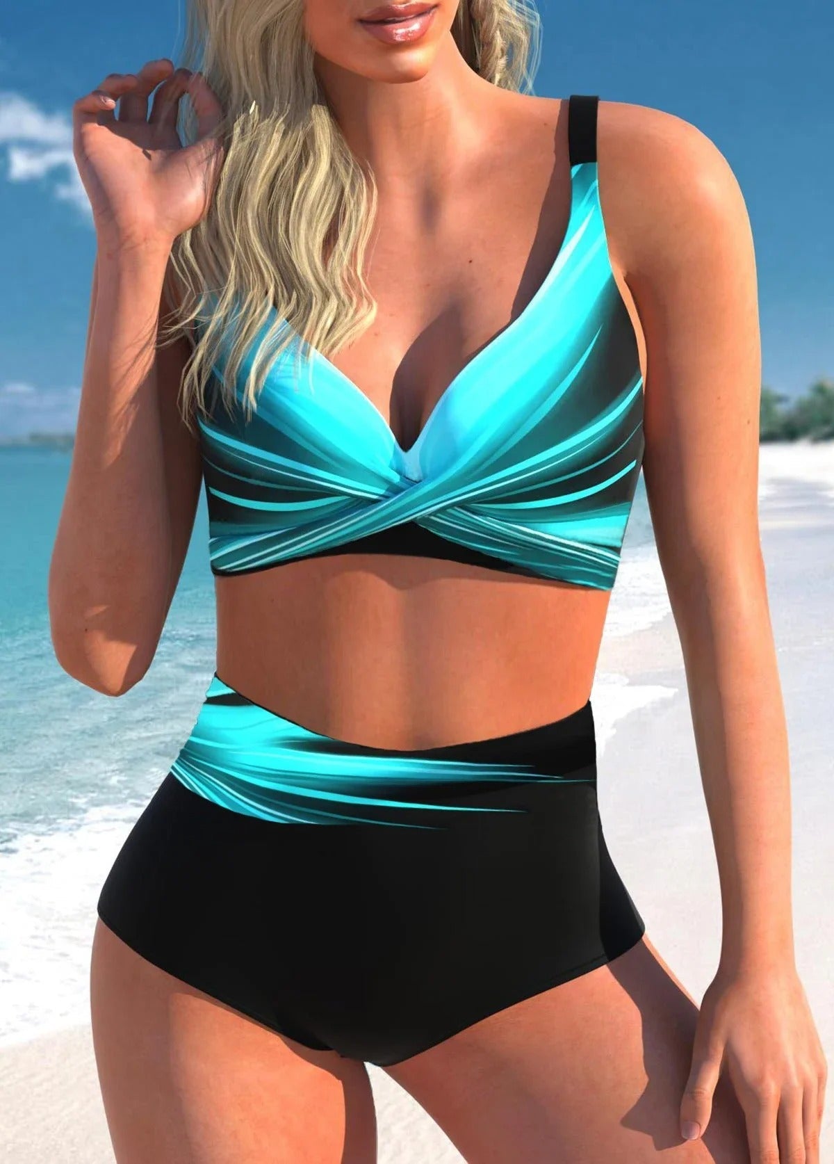 AS | Bikini w kropki i paski