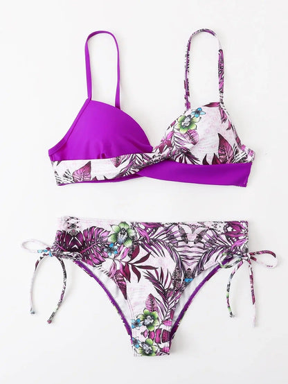 AS | Bikini z kwiatowym nadrukiem