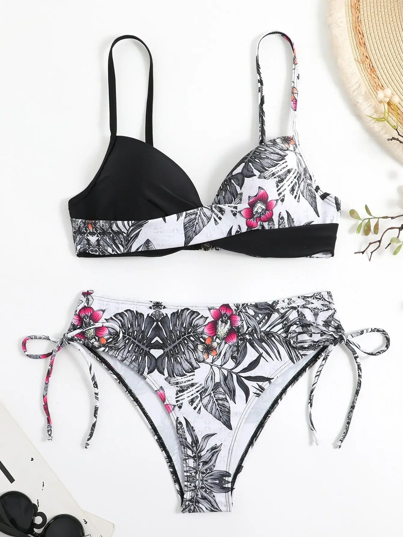 AS | Bikini z kwiatowym nadrukiem