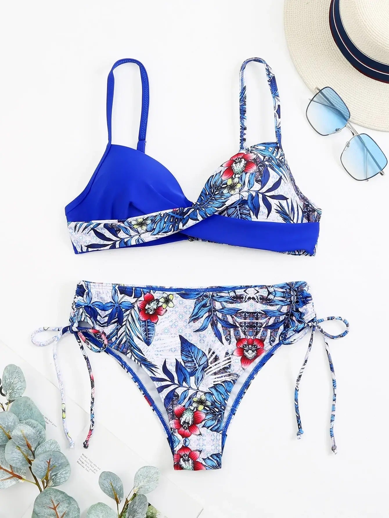 AS | Bikini z kwiatowym nadrukiem