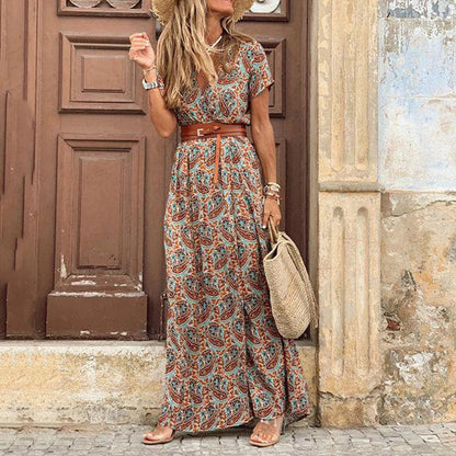 LB | Giselle ���� Sukienka Maxi Ibiza (wraz z paskiem)