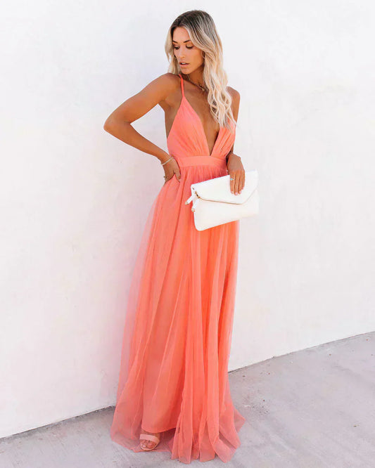 LB | SERENA ���� SUKIENKA MAXI WHISPERING DAWN