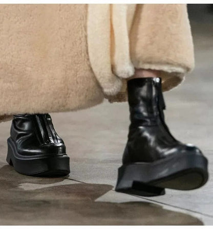 AS | Skórzane buty za kostkę
