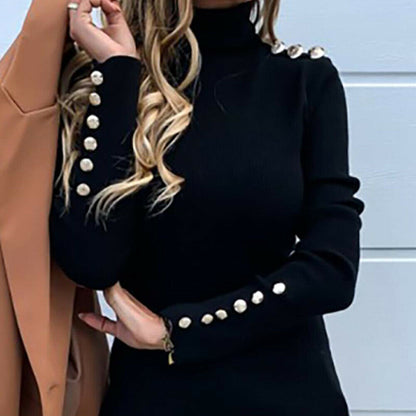 LB | Modna i elegancka sukienka zimowa