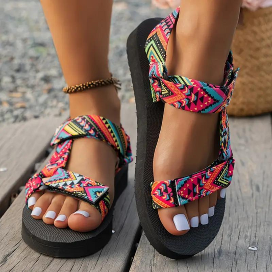 LB | Damskie sandały plażowe w stylu boho