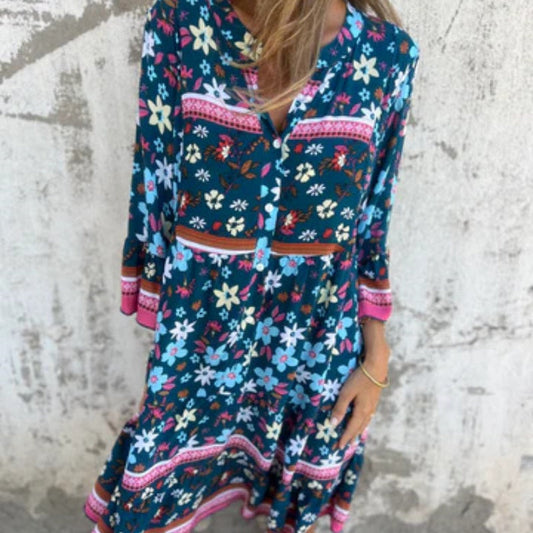 LB | Luxe Floral Maxi Dress