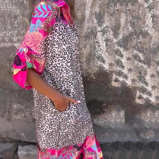 LB | ZARA ���� WILD ESCAPE MAXI DRESS