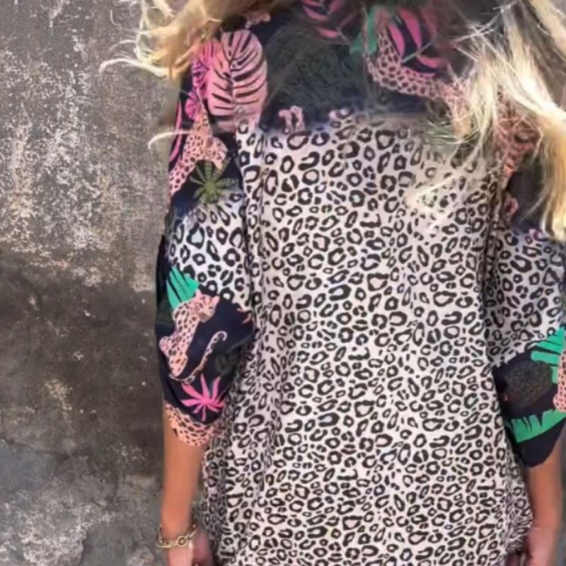 LB | ZARA ���� WILD ESCAPE MAXI DRESS