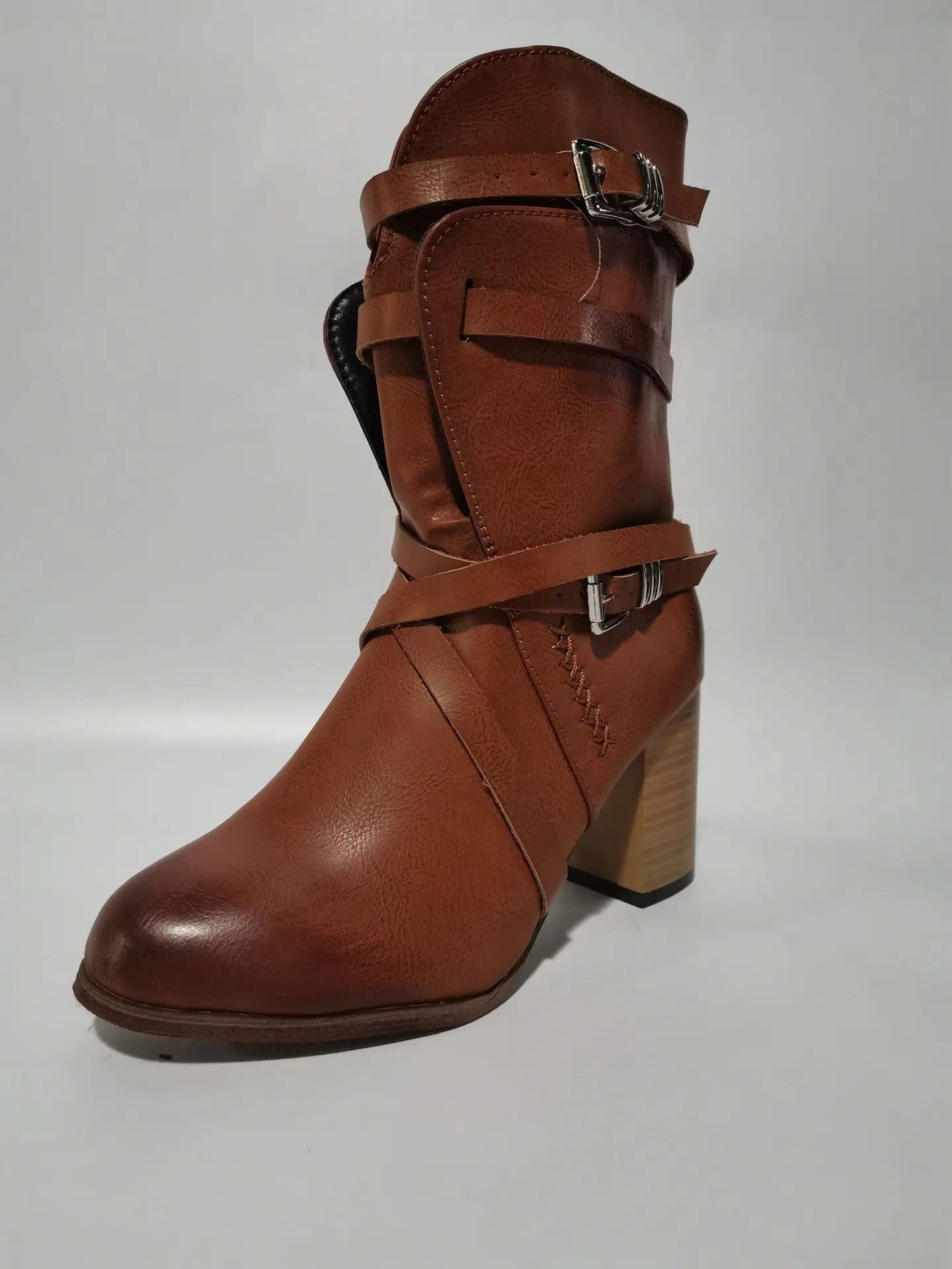 AS | Buty na platformie do połowy łydki