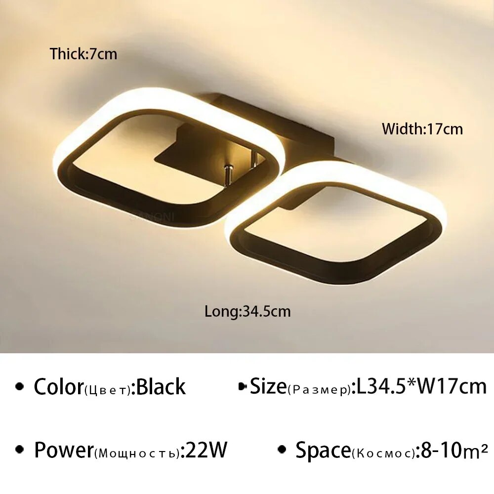 GlowRing - Prstenový lustr